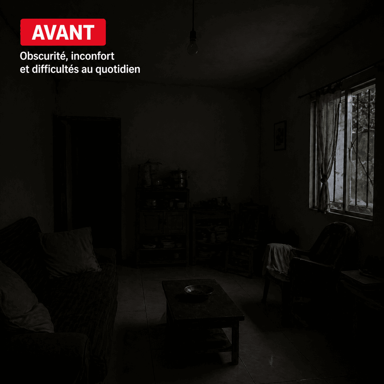 Avant sans lumière