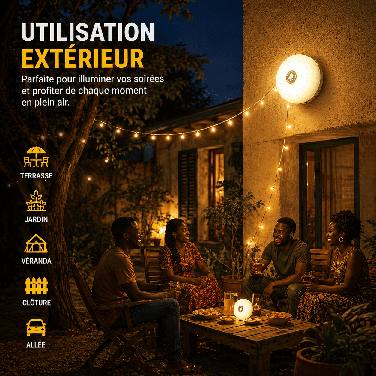 Utilisation extérieur
