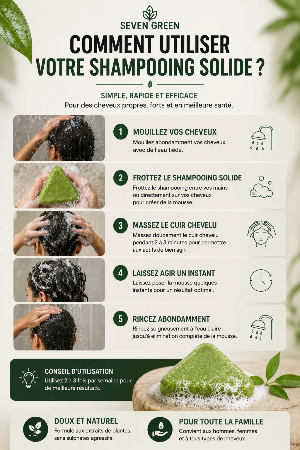 Comment utiliser Seven Green